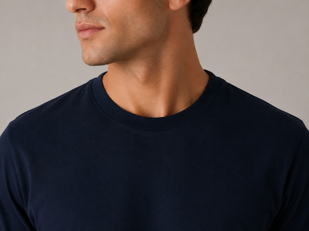 The Essential T Navy Blue