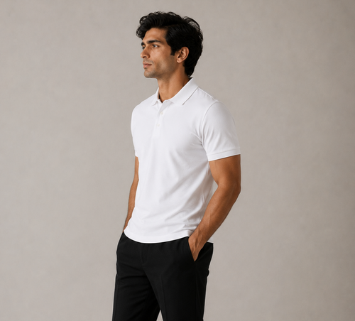 The Riviera Polo White