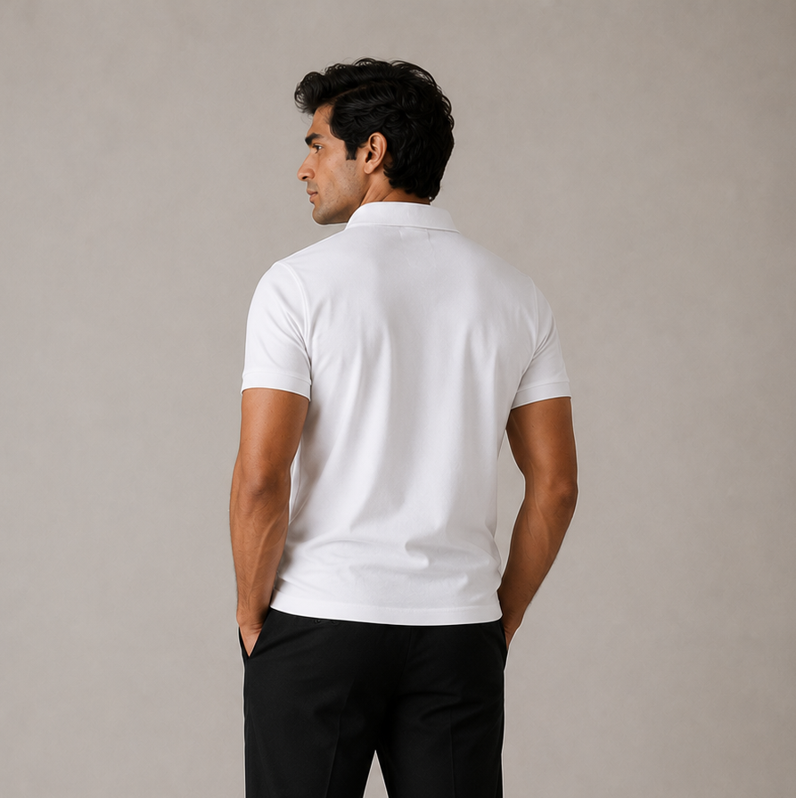 The Riviera Polo White