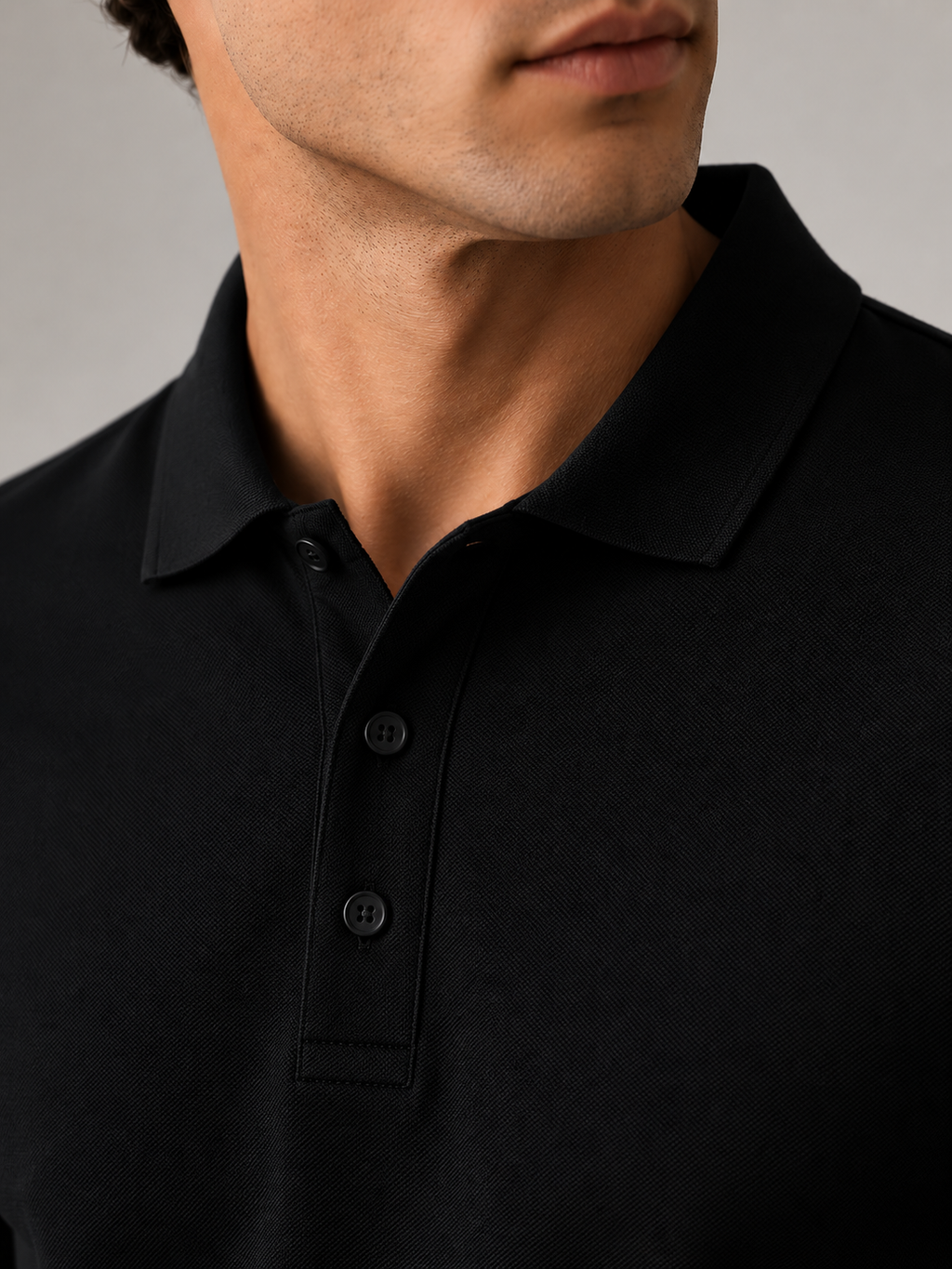 The Riviera Polo Black