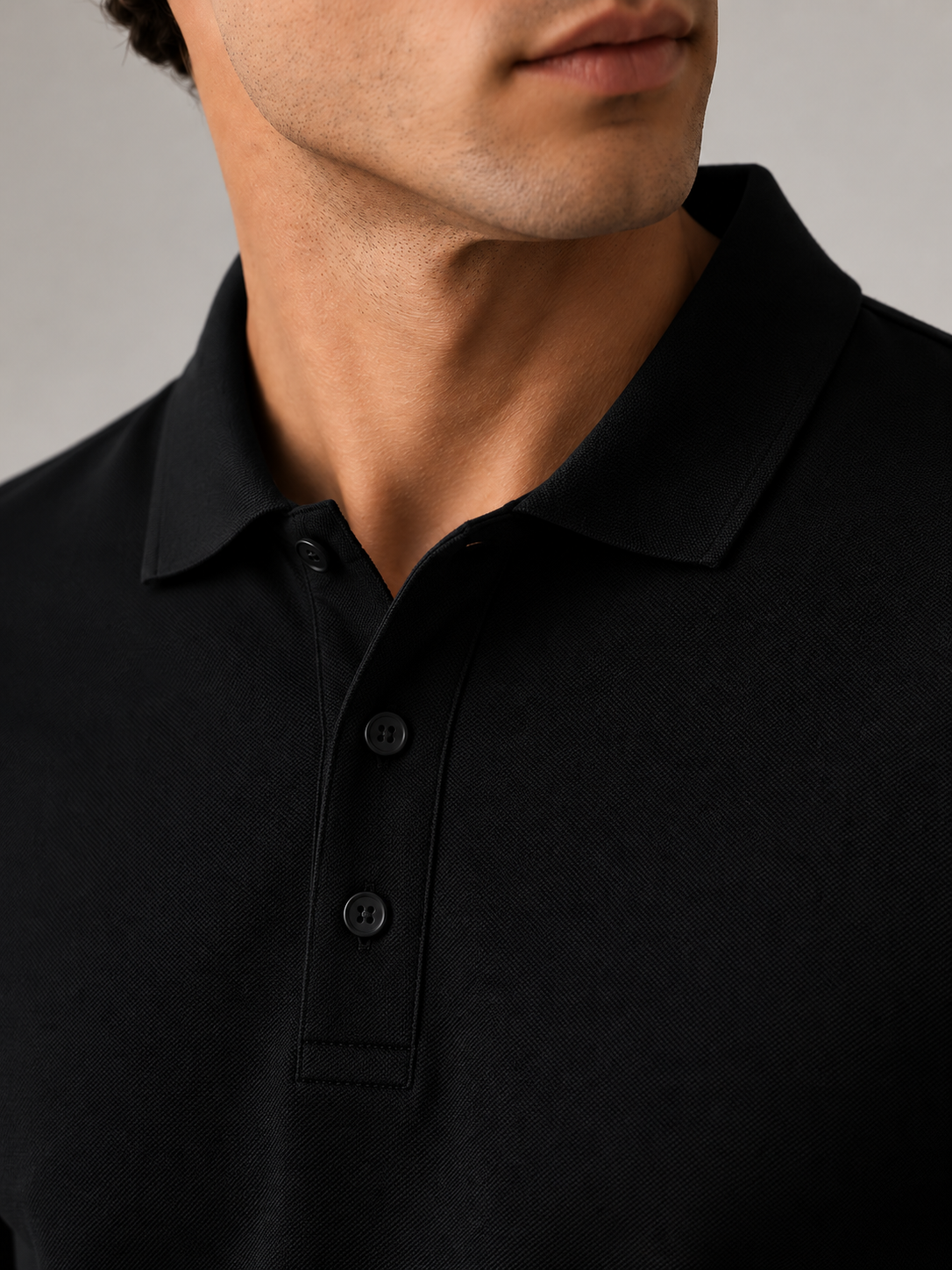 The Riviera Polo Black