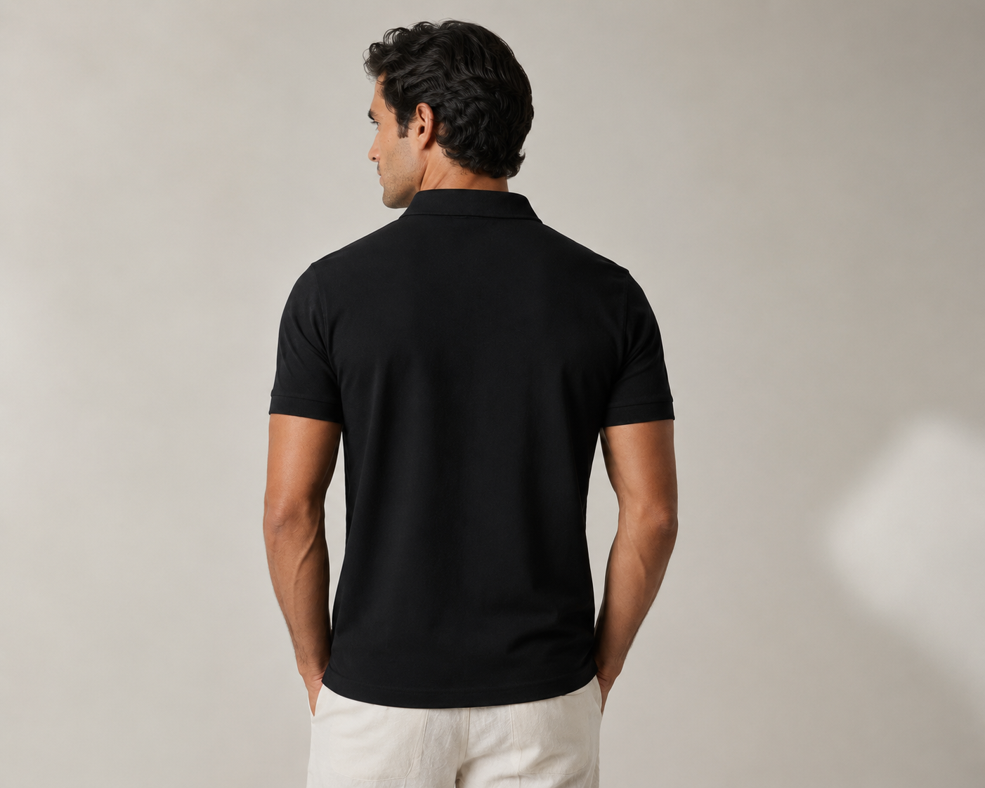 The Riviera Polo Black